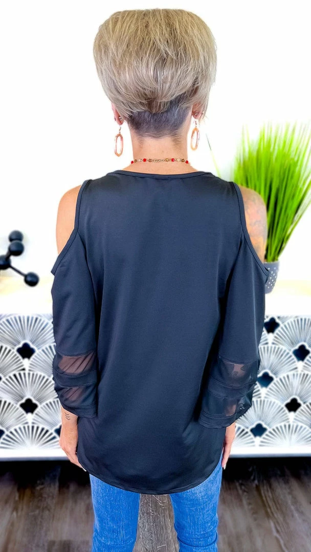 The ZigZag Stripe Too Glam Top