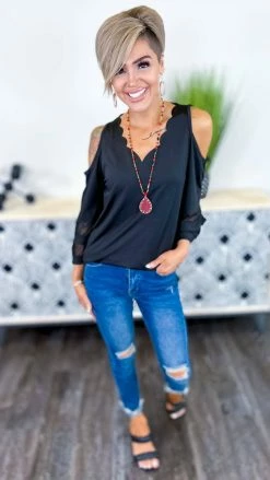 The ZigZag Stripe Too Glam Top