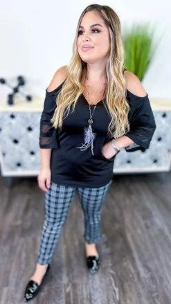 The ZigZag Stripe Too Glam Top