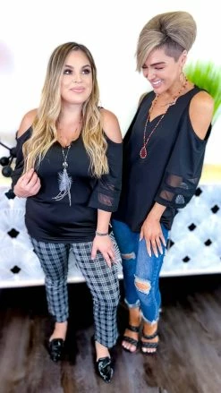 The ZigZag Stripe Too Glam Top