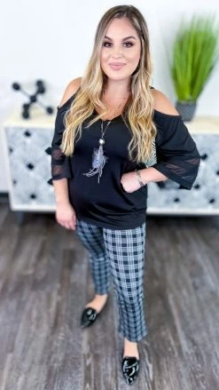 The ZigZag Stripe Too Glam Top