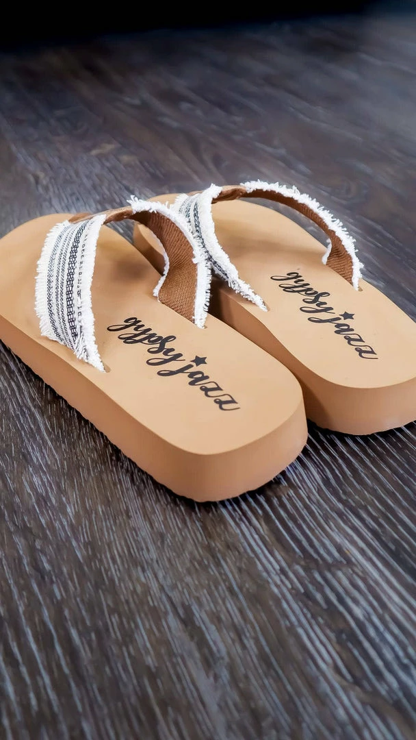 Very G Tribal Encore Flip Flops SHOES