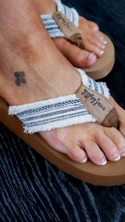 Very G Tribal Encore Flip Flops SHOES