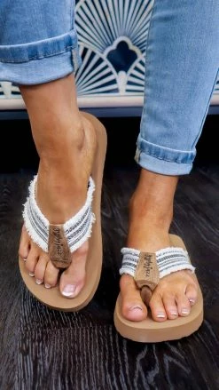 Very G Tribal Encore Flip Flops SHOES