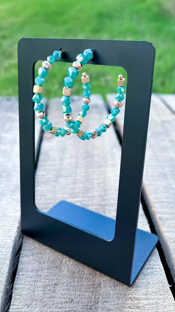 Southern Grace ACCESSORIES Turquoise Let's Set Sail Earrings