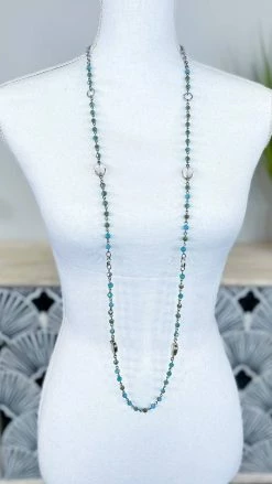 Lost & Found ACCESSORIES Turquoise Raelyn Necklace