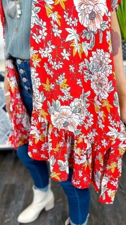 The ZigZag Stripe Tuscan Sunset Cardigan