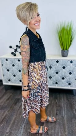 Origami OUTERWEAR Typical Love Denim Vest