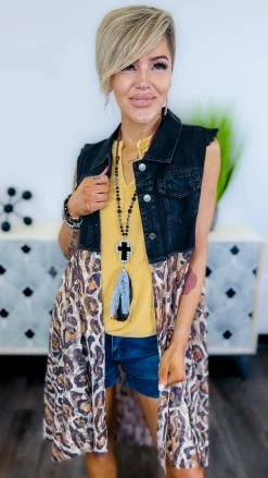 Origami OUTERWEAR Typical Love Denim Vest