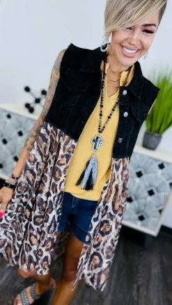 Origami OUTERWEAR Typical Love Denim Vest