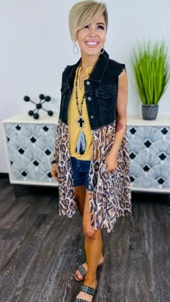 Origami OUTERWEAR Typical Love Denim Vest