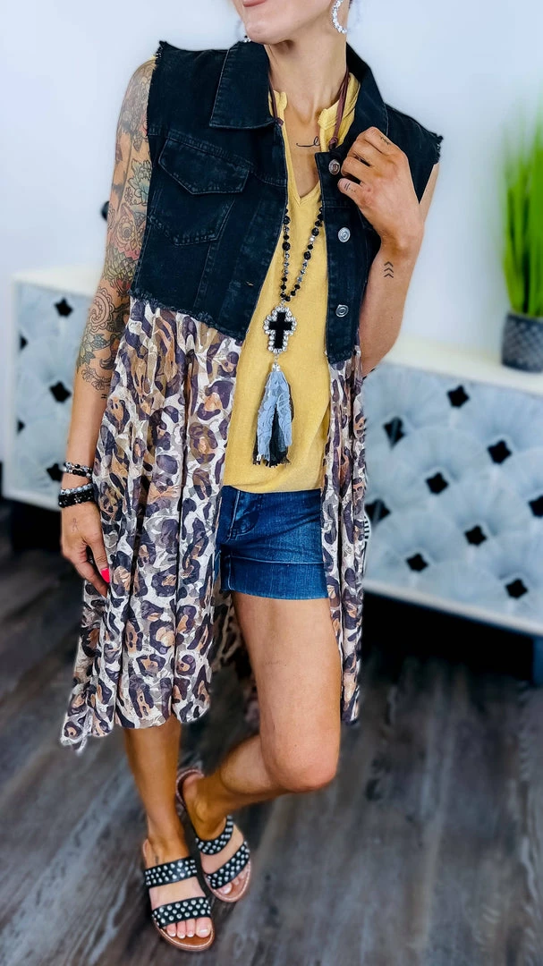 Origami OUTERWEAR Typical Love Denim Vest