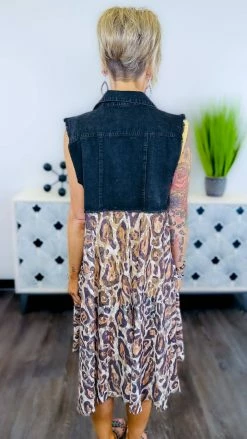 Origami OUTERWEAR Typical Love Denim Vest