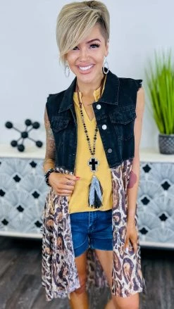 Origami OUTERWEAR Typical Love Denim Vest