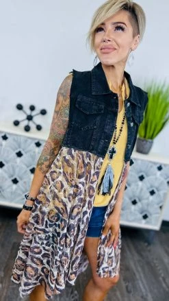 Origami OUTERWEAR Typical Love Denim Vest