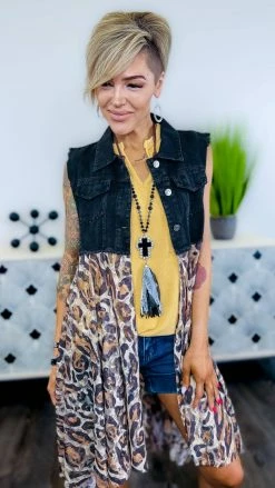 Origami OUTERWEAR Typical Love Denim Vest