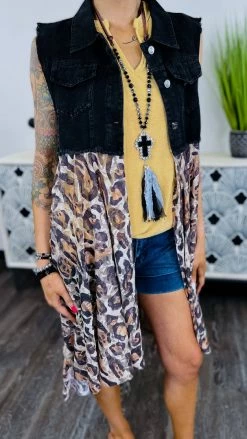 Origami OUTERWEAR Typical Love Denim Vest