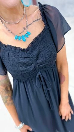 The ZigZag Stripe Unexpected Invite Dress DRESSES