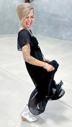 The ZigZag Stripe Unexpected Invite Dress DRESSES