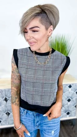 The ZigZag Stripe OUTERWEAR Unstoppable Attraction Top