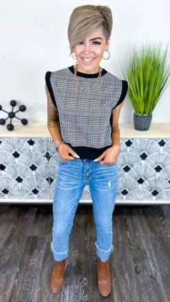 The ZigZag Stripe OUTERWEAR Unstoppable Attraction Top