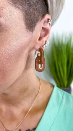 My Girl In LA Vernice Earrings ACCESSORIES