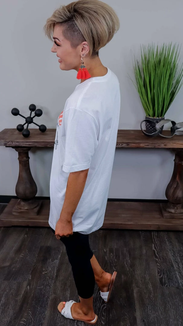 Kissed Apparel Vintage Party In The USA Tee