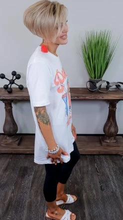 Kissed Apparel Vintage Party In The USA Tee