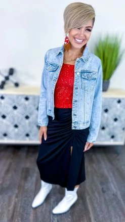 The ZigZag Stripe VIP Standards Skirt BOTTOMS