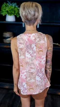 Savanna Jane Whimsical Blooms Tank TOPS & TUNICS