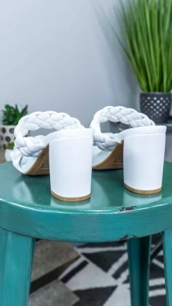 MIA White Maine Heels