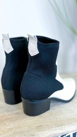 MIA White Nicky Booties SHOES
