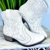 Very G White Zest Booties SHOES