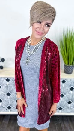 Origami Wine Club Members Only Cardigan