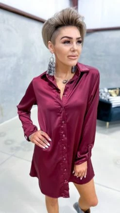 The ZigZag Stripe TOPS & TUNICS Wine Cocktail Chats Tunic
