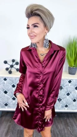 The ZigZag Stripe TOPS & TUNICS Wine Cocktail Chats Tunic