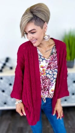 Umgee Wine Today's Forecast Cardigan