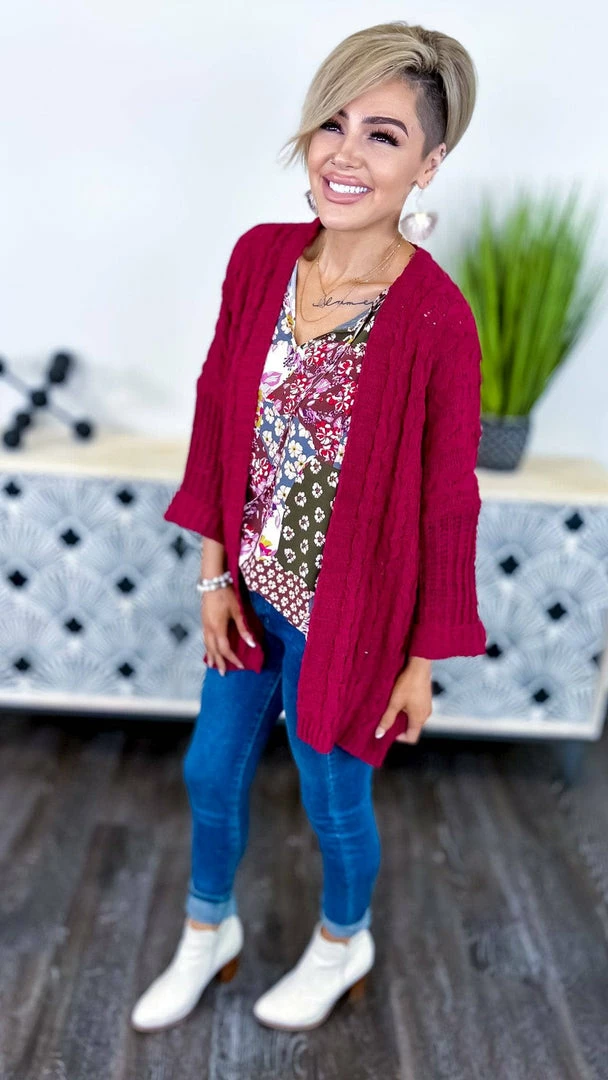 Umgee Wine Today's Forecast Cardigan