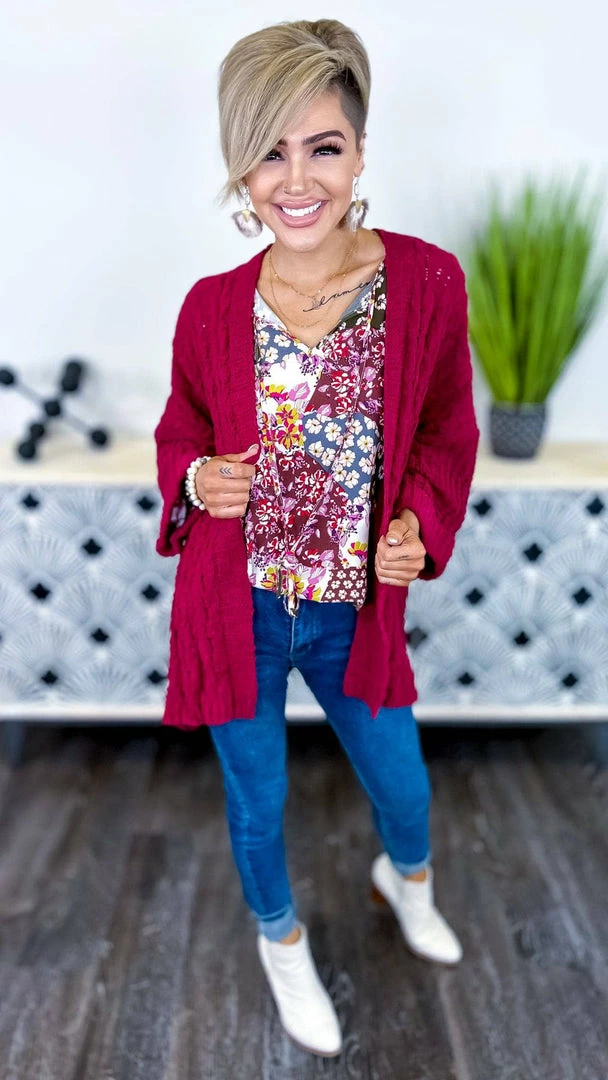 Umgee Wine Today's Forecast Cardigan