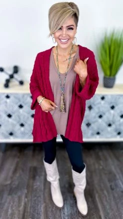 Umgee Wine Today's Forecast Cardigan