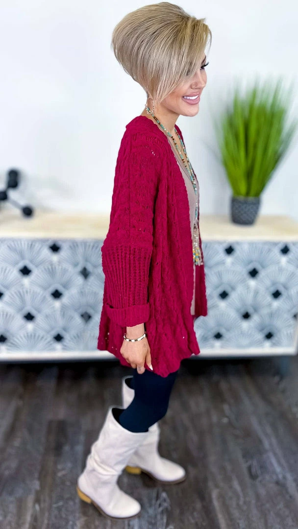 Umgee Wine Today's Forecast Cardigan