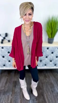 Umgee Wine Today's Forecast Cardigan