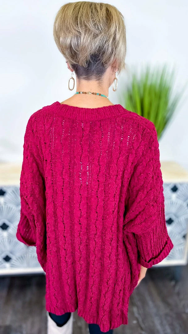 Umgee Wine Today's Forecast Cardigan