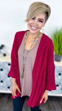 Umgee Wine Today's Forecast Cardigan