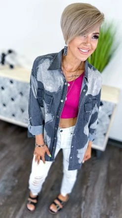 Davi & Dani Wonderstruck Denim Jacket OUTERWEAR