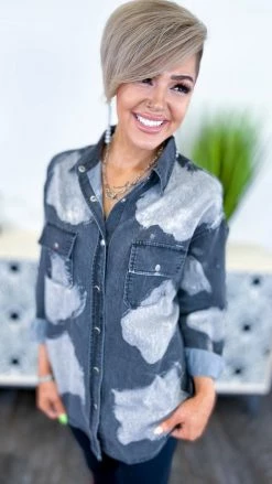 Davi & Dani Wonderstruck Denim Jacket OUTERWEAR