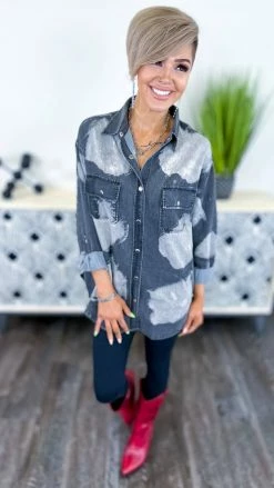 Davi & Dani Wonderstruck Denim Jacket OUTERWEAR