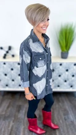 Davi & Dani Wonderstruck Denim Jacket OUTERWEAR