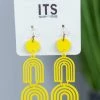 Urbanista Yellow Kody Earrings ACCESSORIES