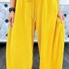 The ZigZag Stripe Yellow Lush Embrace Pants BOTTOMS